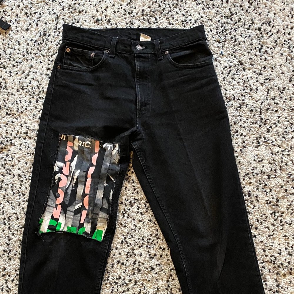 Shredded London Calling Punk Denim